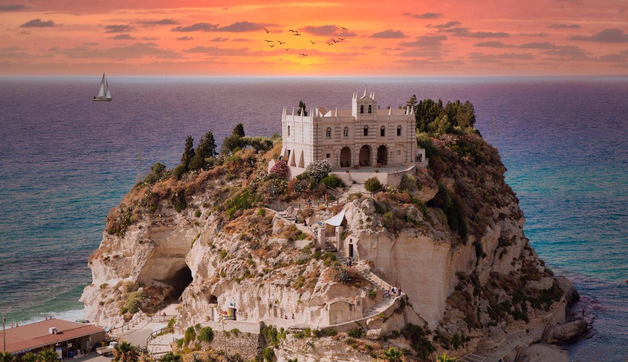 Galaxy Rooms Tropea Drapia Exterior photo
